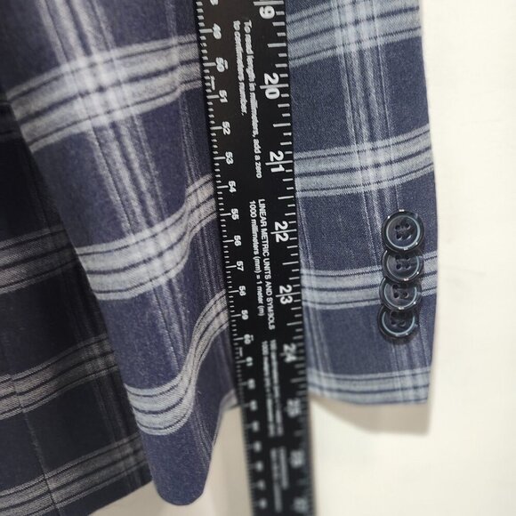 Ben Sherman Sport Coat Preppy Old Money Men's Navy Blazer Size Classic Style - Picture 14 of 14